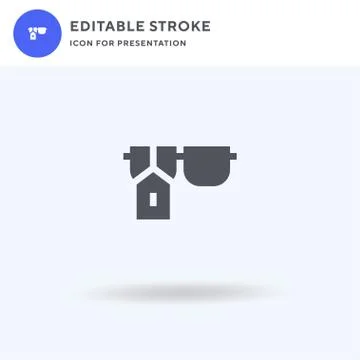 Sunglasses icon vector, filled flat sign, solid pictogram isolated on white 스톡 일러스트