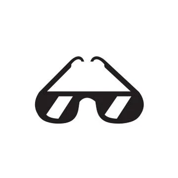 Sunglasses icon, vector illustration Stock Illustration