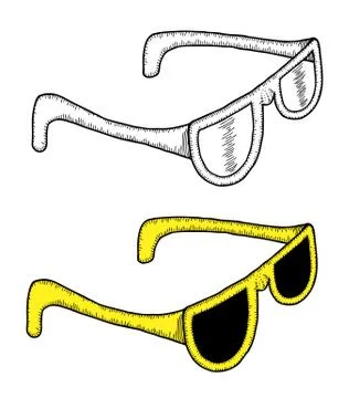 Sunglasses Stock Illustration