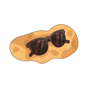 Sunglasses illustration Stockillustratie