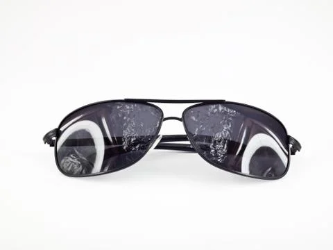 Sunglasses on isolate background Stock Photos