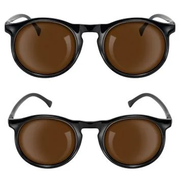 Sunglasses isolated Stock Photos