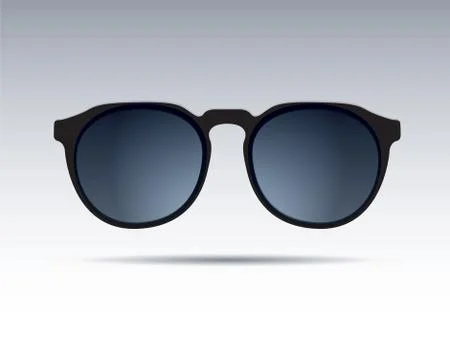 Sunglasses isolated. Vector Icons. Illustrazione stock