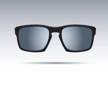 Sunglasses isolated. Vector Icons. Stock Illustration