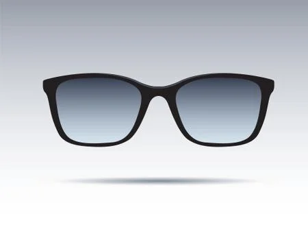 Sunglasses isolated. Vector Icons. Stock Illustration