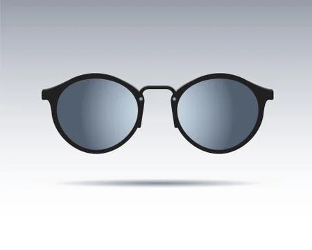 Sunglasses isolated. Vector Icons. Stock Illustration