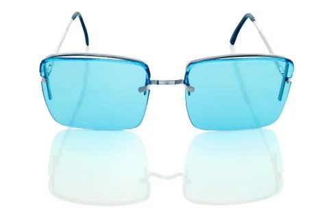 Sunglasses isolated on a white background Stock Photos