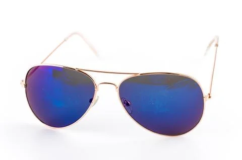 Sunglasses isolated white background Stock Photos