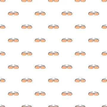 Sunglasses pattern and summer eyewear accessories background Stock Illustration