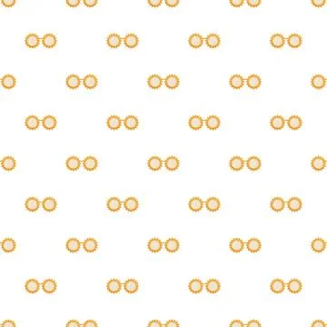 Sunglasses pattern enjoying summer sun and beach fashion Stock Illustration