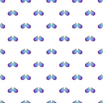 Sunglasses pattern seamless Stock Illustration