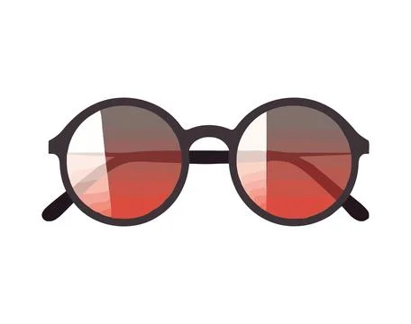 Sunglasses personal accessory Stock Illustration