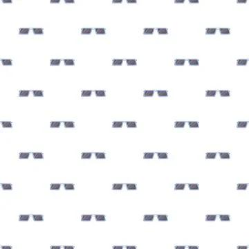 Sunglasses repeating pattern creating a cool background Stock Illustration
