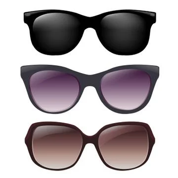 Sunglasses Set Stock Illustration