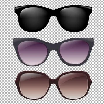 Sunglasses Set Stock Illustration