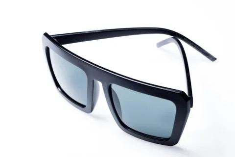 Sunglasses on the table Stock Photos