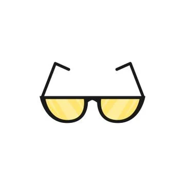 Sunglasses vector design template illustration Stock Illustration