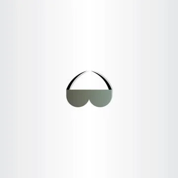 Sunglasses vector icon abstract design Stock-Illustration