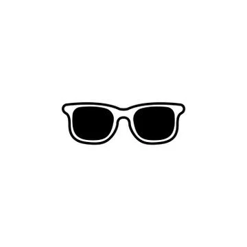 Sunglasses Vector Icon Stock Illustration