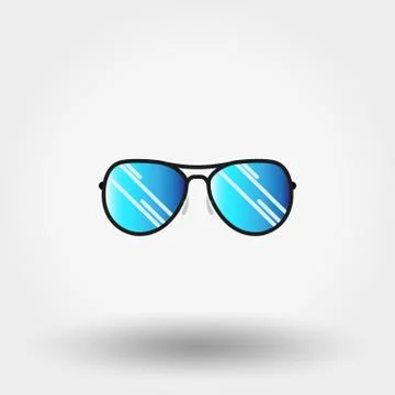 Sunglasses. Vector illustration Stock Illustration