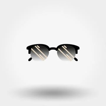 Sunglasses. Vector illustration. Stock Illustration