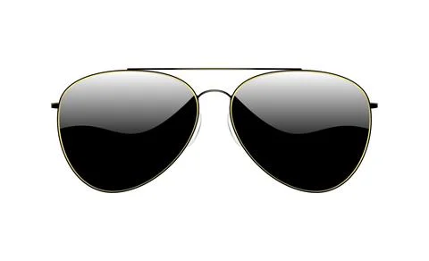 Sunglasses vector illustration realistic Stock Illustration