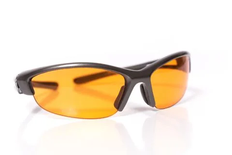 Sunglasses on white background Stock Photos