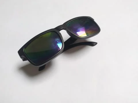 Sunglasses on a white background Stock Photos