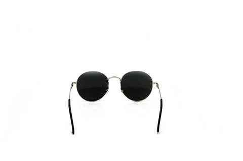 Sunglassess on white background and isolate retro style groud Stock Photos
