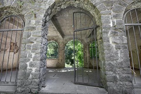 Sunken Garden Stock Photos