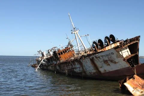 Sunken Ship Stock Photos