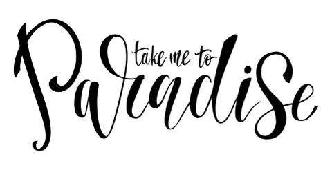 Sunkissed- Vector hand drawn lettering phrase. Modern brush calligraphy Stock Illustration