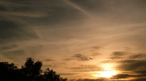 Sunless Sunrise 4K Stock Footage 32169751