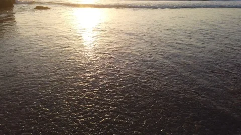 Sunlight on the beach Stock Footage 102580918