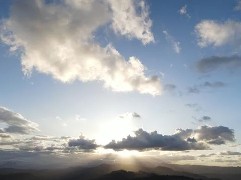 Sunlight beaming Stock Photos