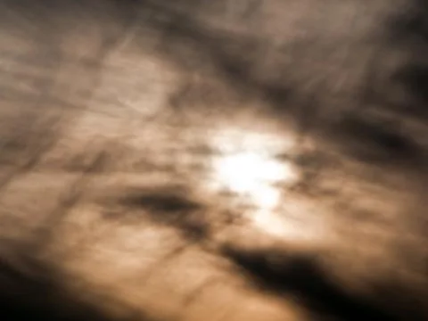 Sunlight in cloud sky Stock Photos