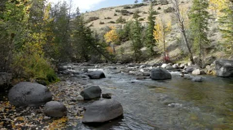 Sunlight creek Wyoming Stock-Footage 12346409