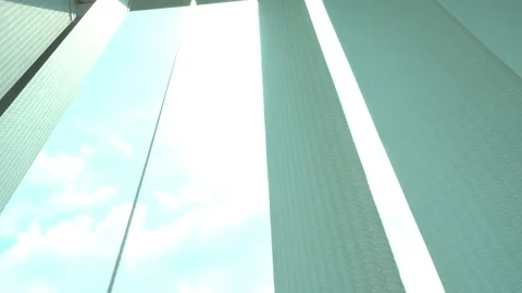 Sunlight via curtain Stock Footage 146020212