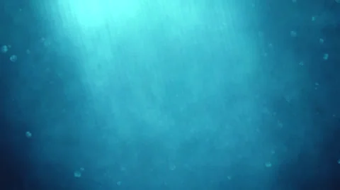 Sunlight in deep water Stock Footage 35275072