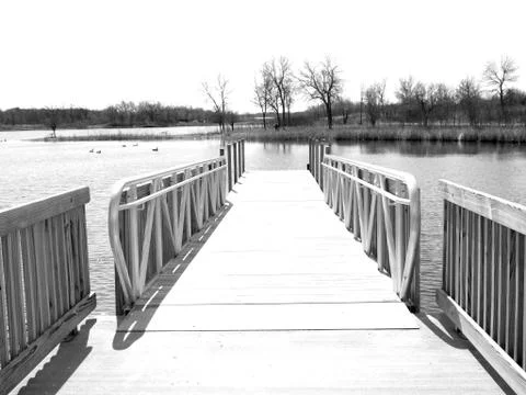 Sunlight dock Foto stock