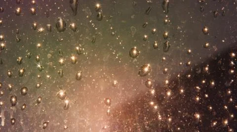 Sunlight in Drops Stock Photos