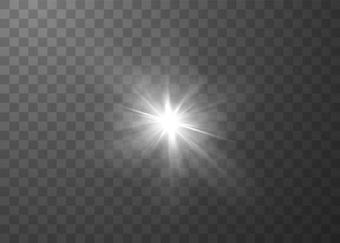 Sunlight effect glare vector illustration 스톡 일러스트