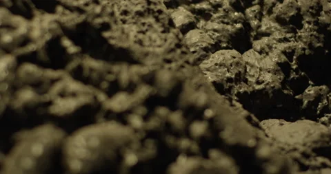 Sunlight falls silently on a meteorite Stock Footage 190837415