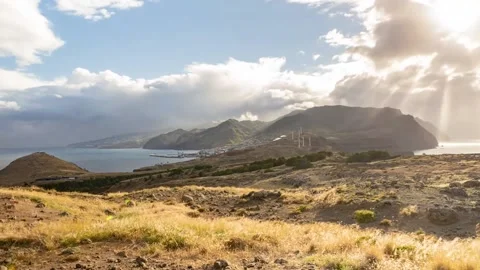 Sunlight field Timelapse Stock Footage 197441667