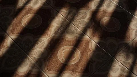 Sunlight Filtering Through Ventilation Gap Stock Photos