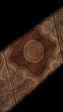 Sunlight Filtering Through Ventilation Gap Stock Photos