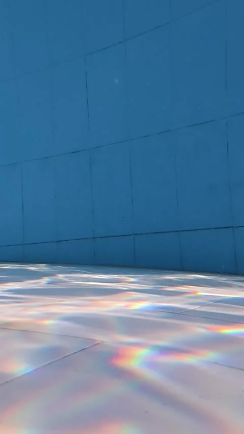 Sunlight Filtering Through Water and Creating Patterns on Pool Floor Stock Footage 340900146