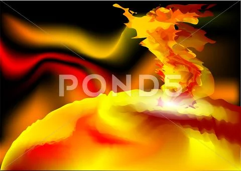 Sunlight flare Stock Illustration