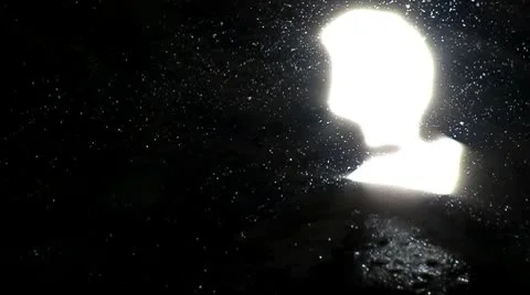 Sunlight glinting off edge of river Stock Footage 10748970