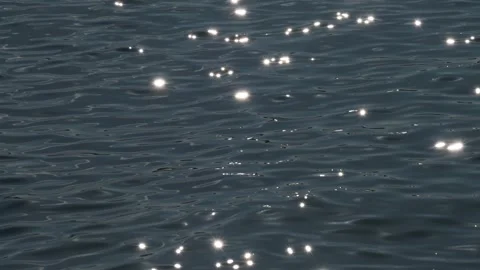 Sunlight hitting water surface of the sea, Shizuoka, Japan 動画素材 325832544